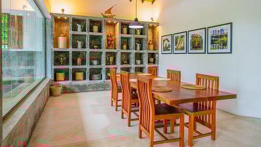 Gangananda Dining area