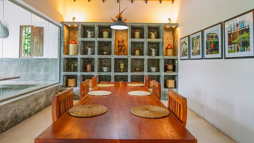 Gangananda Dining area