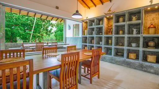 Gangananda Dining area