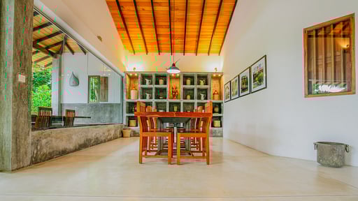 Gangananda Dining area