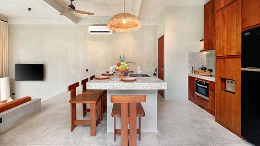 Garden Villa Ubud Four Kitchen