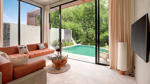 Garden Villa Ubud Four Living room