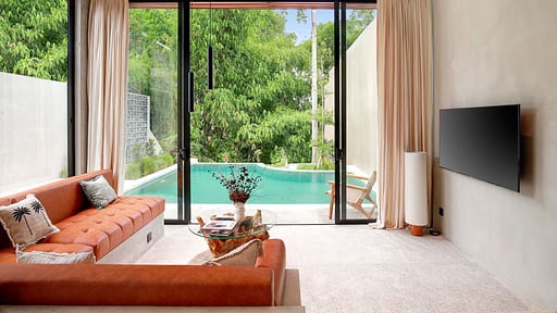 Garden Villa Ubud Four Living room