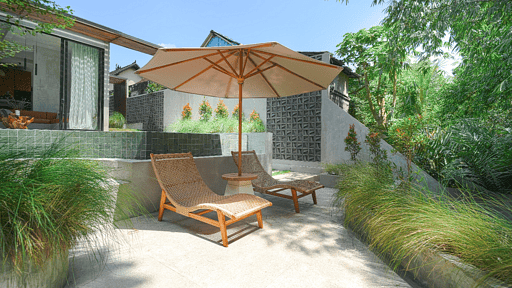Garden Villa Ubud Four Terrace/Veranda