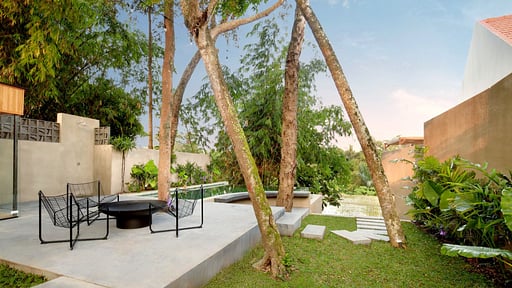 Garden Villa Ubud One Terrazza/Veranda