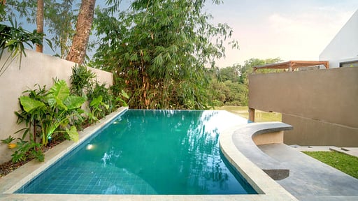Garden Villa Ubud One Piscina