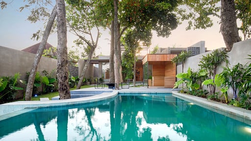 Garden Villa Ubud One Piscina