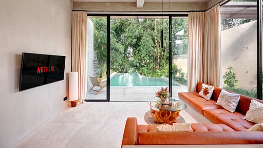 Garden Villa Ubud Two Living room