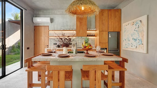 Garden Villa Ubud Two Kitchen