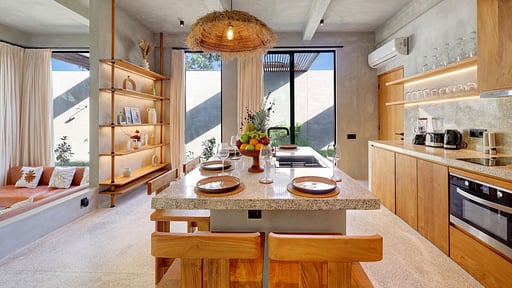 Garden Villa Ubud Two Kitchen
