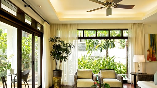 Gardenia Pool Villa Living room