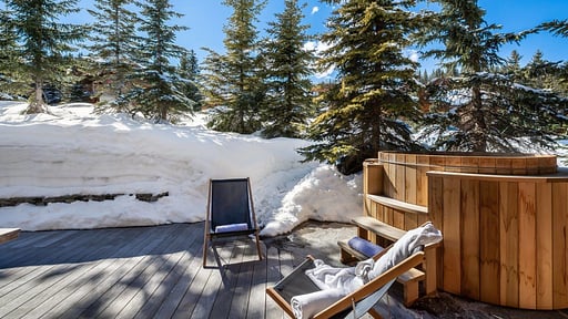 Chalet Gebroulaz Jacuzzi