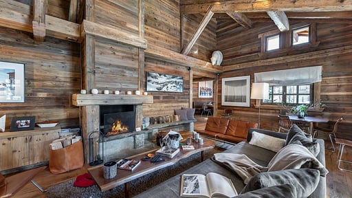 Chalet Gebroulaz Woonkamer