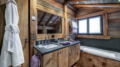 Chalet Gebroulaz Slaapkamer 1