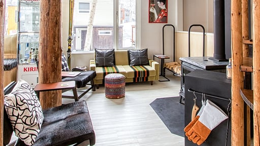 Gensei Chalet Living room