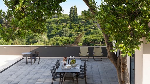 Gianos Villa Terrasse/Veranda