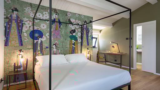 Gianos Villa Schlafzimmer 1