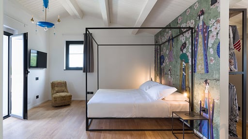 Gianos Villa Schlafzimmer 1