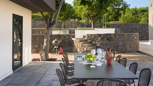 Gianos Villa Terrasse/Veranda