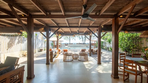 Gili Beach Resort Villa Satu Terrace/Veranda