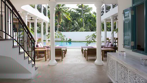 Ginger Palm Villa Терраса/веранда