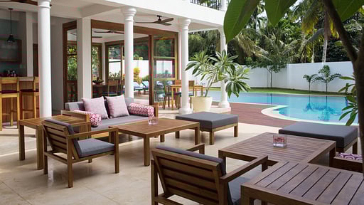 Ginger Palm Villa Терраса/веранда