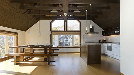 Chalet Ginsetsu Dining area