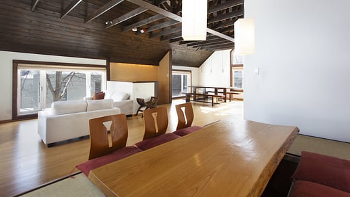 Chalet Ginsetsu Dining area