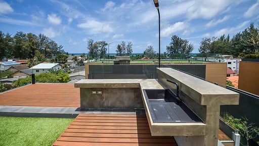 Villa Opal Rooftop lounge