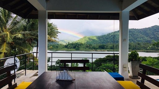 Glasshouse Kandy Terraza/balcón