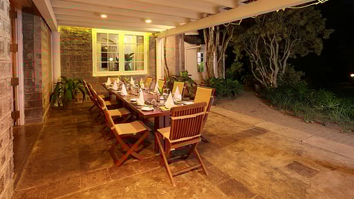 Glenross Plantation Bungalow Dining area