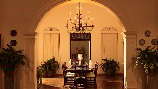Glenross Plantation Bungalow Dining area