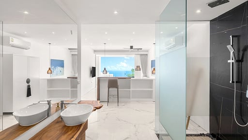 Golden Lotus Villas - The Blossom Villa Schlafzimmer 1