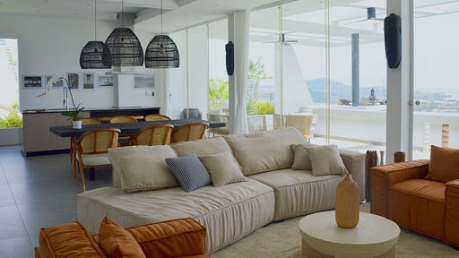 Golden Lotus Villas - The Harmony Living room 1