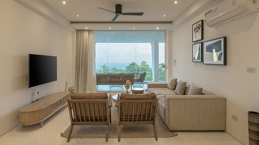 Golden Lotus Villas - The Harmony Living room 2