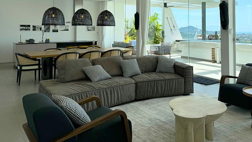 Golden Lotus Villas - The Tranquil Living room 1