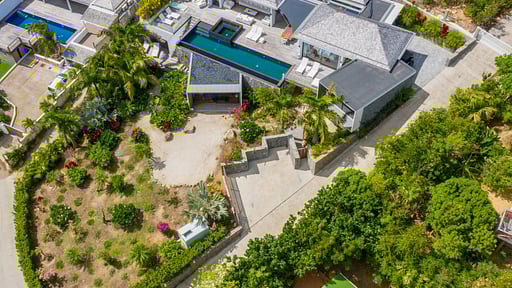 Villa Golden Palm Drone foto's