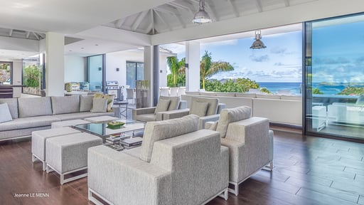 Villa Golden Palm Woonkamer