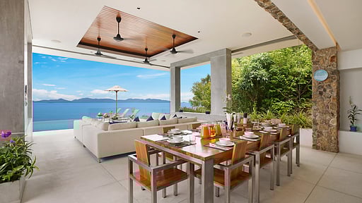 Grand Blue View Estate Dining area 1