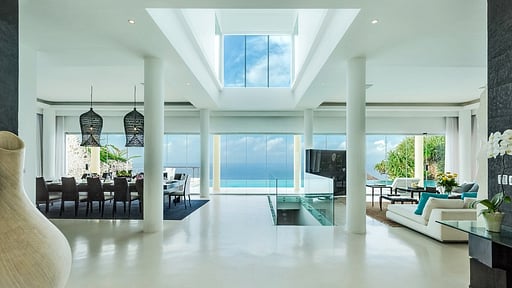 Villa Grand Cliff Ungasan Living room