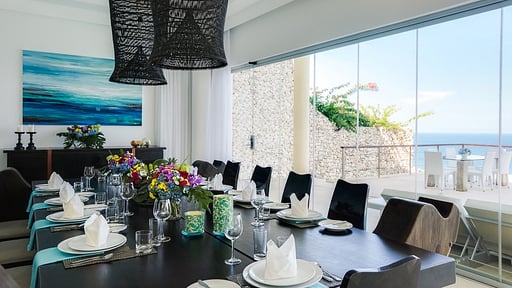 Villa Grand Cliff Ungasan Dining area 3