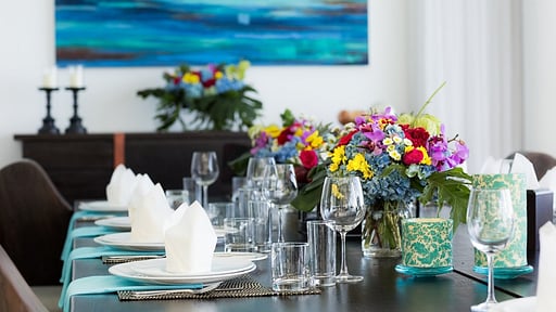 Villa Grand Cliff Ungasan Dining area 3