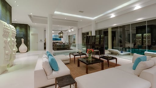 Villa Grand Cliff Ungasan Living room