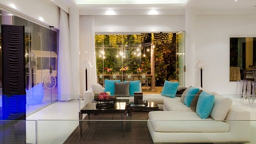 Villa Grand Cliff Ungasan Living room
