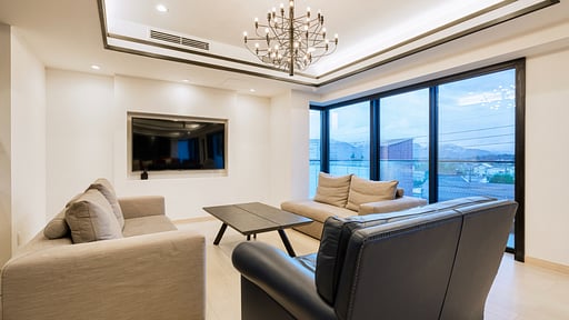 Grand Phenix Hakuba Penthouse Living room 1