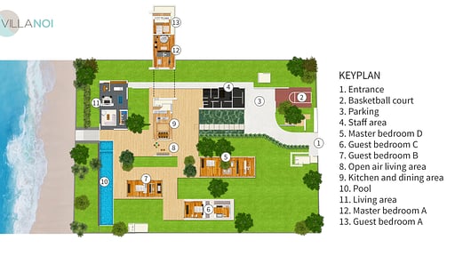 Grand Villa Noi Plan