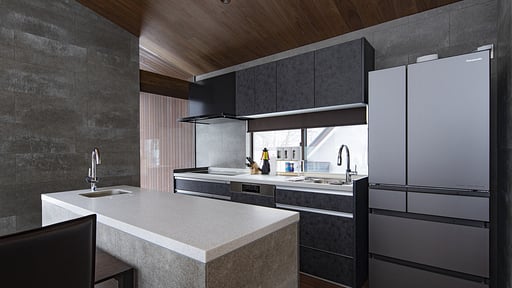 Gravity Chalet Kitchen