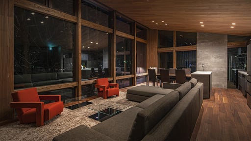Gravity Chalet Living room