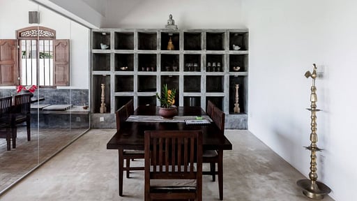 Green Parrot Beach Villa Dining area