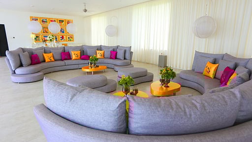 Green Turtle Villa Гостиная